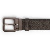 Cinto de Couro Saffiano MONTBLANC Fivela Retangular 35mm Castanho | Ref. 238.199097