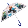 Guarda-Chuvas Comprido Manual 45/8 74cm c/ Refletor CUATROGOTAS Monster Truck | Ref. 319.15637