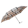 SAMSONITE Guarda-Chuva Sra. Dobrável Man. Alu Drop S Xadrez Bege | Ref. 92CK100323