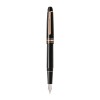 Caneta-tinteiro 145 MONTBLANC (M) Meisterstück Revestida Rose Gold Preta | Ref. 238.132485