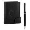 Conjunto de Porta-Cartões Ejector + Esferográfica SPORTING SCP3129 Preto | Ref. 254.SCP3129P