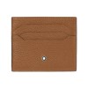Porta-Cartões 6CC MONTBLANC Soft Grain Caramelo | Ref. 238.198368