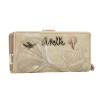 ANEKKE Carteira Grande RFID Memories Whispers 40829-901 Dourada | Ref. 280.40829-901