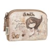 ANEKKE Porta-Moedas Pequeno Memories Castanho | Ref.  280.40809-018