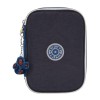 Estojo Escolar KIPLING 100 Pens Fantasy Blue Block | Ref. 187.40K094058FB