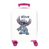 Mala de Cabine / Trolley 50cm 4R STITCH Adorable Branco/Fuchsia | Ref. 186.4041341
