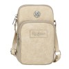 Bolsa de Tiracolo Porta Telemóvel PEPE JEANS Jana Bege | Ref. 186.7145241