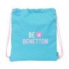Mochila Saco BENETTON Unique Azul/Rosa | Ref. 248.612552196