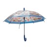 Guarda-ChuvaAutomático 43.5cm CARS Racing Transparente Azul Marinho | Ref. 248.DISC52508300
