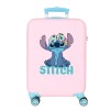 Mala de Cabine / Trolley 55cm 4R STITCH In The World Rosa | Ref. 186.2091141