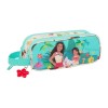 Estojo Escolar Duplo VAIANA Ocean Sisters Turquesa | Ref. 248.812442513