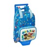 Mochila de Criança 28Cm c/ Carro PAW PATROL Pups Rule Azul | Ref. 248.612356280
