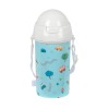 Garrafa 500ml Abertura Aut. c/ Palhinha SAFTA “Coches" Azul | Ref. 248.342493899
