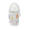Garrafa 500ml Abertura Aut. c/ Palhinha SAFTA “Zoo" Branca | Ref. 248.342491899