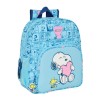 Mochila Escolar Júnior Adap. 38Cm SNOOPY Love Azul | Ref. 248.612539640