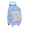 Mochila Grande 45Cm Compacta 2R Rec. SMILEY WORLD Joyful Azul | Ref. 248.612481918
