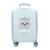 Mala de Cabine 50cm 4R ROLL ROAD Happy Pets my Litte Cat Azul | Ref. 186.4991344