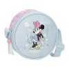 Malinha de Tiracolo Redonda MINNIE Happy Azul Claro | Ref. 186.4925142