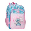 Mochila Escolar 40Cm STITCH Heart Rosa | Ref. 186.4982342
