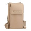 Carteira Bolsa Porta Telemóvel PEPE JEANS Elia Taupe | Ref. 186.7945333