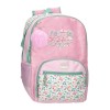 Mochila Escolar 46Cm 2C MOVOM My Little Garden Malva | Ref. 186.3062642