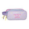 Estojo Escolar Três Compartimentos MOVOM New Adventure Morado | Ref. 186.3084741