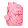Mochila Casual 32cm PEPE JEANS Alenka Rosa | Ref. 186.6712123