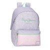 Mochila Escolar Adap. 42cm PEPE JEANS Renata Lilás | Ref. 186.67123D1