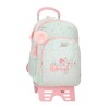 Mochila Escolar 46Cm 2C c/ Carro MOVOM Enchanted Florest Menta | Ref. 186.37426T1