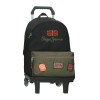 Mochila Escolar Adap. 44Cm c/ Carro PEPE JEANS Ponder Caqui | Ref. 186.68923T1
