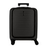 Mala de Cabine c/ Bolso Frontal 55cm 4R MOVOM Dayton Preta | Ref. 186.5351221