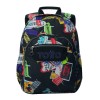 Mochila Escolar Gommas TOTTO 8C5 Preta | Ref. 330.MA04ECO01816J8C5