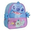 Mochila Infantil Escolar 30cm STITCH 2100005885 Azul Ganga | Ref. 299.2100005885