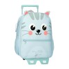 Mochila Adap. 33cm c/ Carro ROLL ROAD Happy Pets My Little Cat | Ref. 186.49922T2