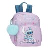 Mochila de Passeio 24cm STITCH Lovely Lilás | Ref. 186.3162041