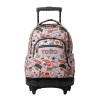 Mochila Escolar Compacta c/ Rodas Renglones TOTTO 1KD Rosa Claro | Ref. 330.MA03ECO00616P1KD