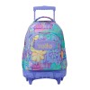 Mochila Escolar Compacta c/ Rodas Renglones TOTTO 5Q8 Lilás | Ref. 330.MA03ECO00616P5Q8