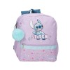 Mochila Pré-Escolar Adap. 33cm  STITCH Lovely Lilás | Ref. 186.31622F1