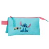 Estojo Escolar Triplo STITCH Aloha Azul | Ref. 186.4954342