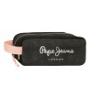 Estojo Escolar 3C. PEPE JEANS Cintia Preta | Ref. 186.6014741