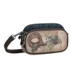 ANEKKE Bolsa Tiracolo 2C Pequena Real Taupe | Ref. 280.41703-445
