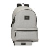 Mochila para Portátil + Estojo PEPE JEANS Aris Evergreen Cinzenta | Ref. 186.63392H1