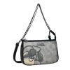 ANEKKE Bolsa de Tiracolo c/ Alça Curta Nature Koko Preta | Ref. 280.41863-267