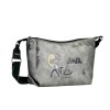 ANEKKE Bolsa de Tiracolo Média Nature Koko Prateada | Ref. 280.41863-521