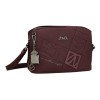 ANEKKE Bolsa de Tiracolo Tripla Pequena Evolution Bordô | Ref. 280.41773-258