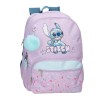 Mochila Escolar 44cm 2C STITCH Lovely Lilás | Ref. 186.3162641
