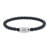 Pulseira de Homem em Pele MONTBLANC 3 Rings 60mm Avio Blue | Ref. 238.136012