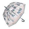 ANEKKE Guarda-Chuva Comprido Manual Vinil Real Transparente | Ref. 280.41473-213