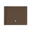 Carteira Horizontal 6CC MONTBLANC Soft Grain Noisette | Ref. 238.220199