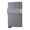 Carteira SECRID Bandwallet Matte Grey-Grey | Ref. 297.BMA-GG